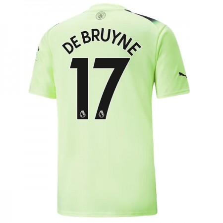 Manchester City De Bruyne 17 Tredje 2022-23 - Fodboldtrøjer (S/S) Manchester City De Bruyne 17 Tredje 2022-23 - Fodboldtrøjer (S/S)
